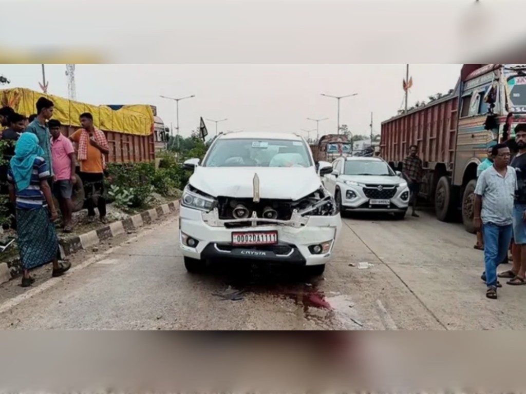 ସ୍ୱାସ୍ଥ୍ୟମନ୍ତ୍ରୀଙ୍କ କାର ଦୁର୍ଘଟଣାଗ୍ରସ୍ତ
