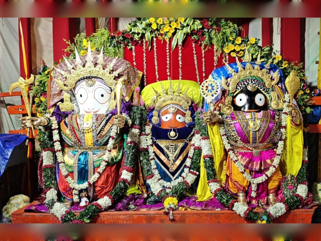 ରଥାୠଢ଼ ଶ୍ରୀଜୀଉଙ୍କୁ ସୁନାବେଶରେ ଦେଖି ଭକ୍ତ ବିଭୋର